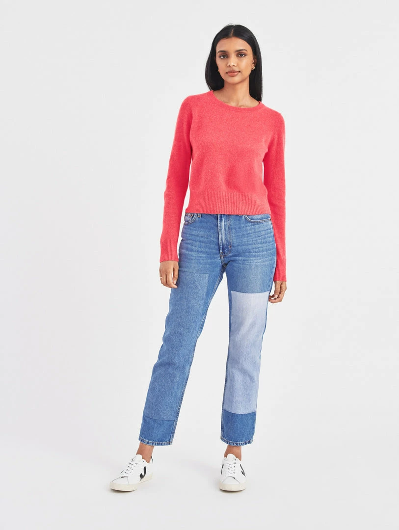 Budget โ๏ธ White + Warren Sweaters Essential Cashmere Shrunken Crewneck ๐ 1 White + Warren Sweaters Essential Cashmere Shrunken Crewneck