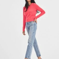 Budget โ๏ธ White + Warren Sweaters Essential Cashmere Shrunken Crewneck ๐ 9 White + Warren Sweaters Essential Cashmere Shrunken Crewneck