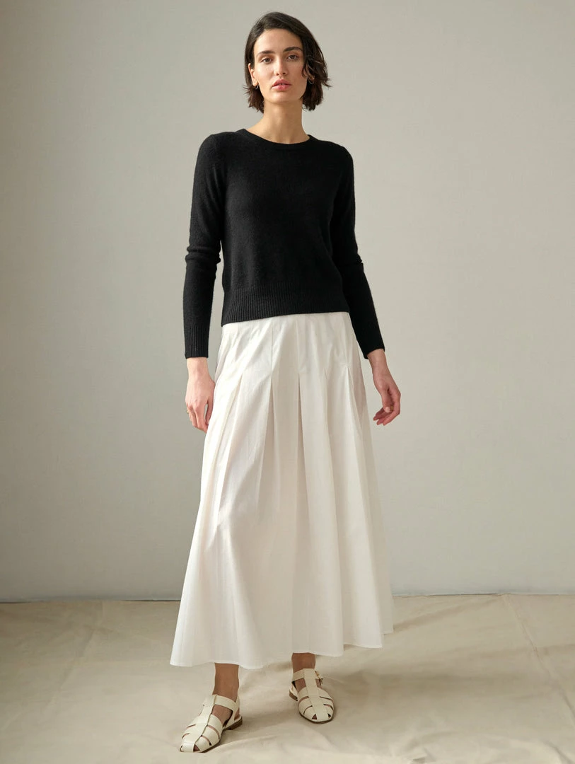 Buy 😍 White + Warren Best-Sellers Essential Cashmere Shrunken Crewneck ✨ 1 White + Warren Best-Sellers Essential Cashmere Shrunken Crewneck