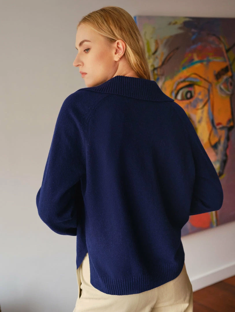 Brand new ⭐ White + Warren Cotton Long Sleeve Polo Almost Gone 🎉 4 White + Warren Cotton Long Sleeve Polo Almost Gone