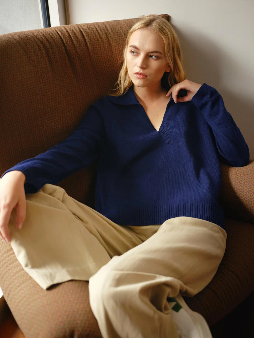 Brand new ⭐ White + Warren Cotton Long Sleeve Polo Almost Gone 🎉 2 White + Warren Cotton Long Sleeve Polo Almost Gone