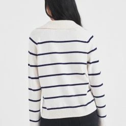 Best Sale ๐ White + Warren Cotton Long Sleeve Polo ๐ฏ 8 White + Warren Cotton Long Sleeve Polo