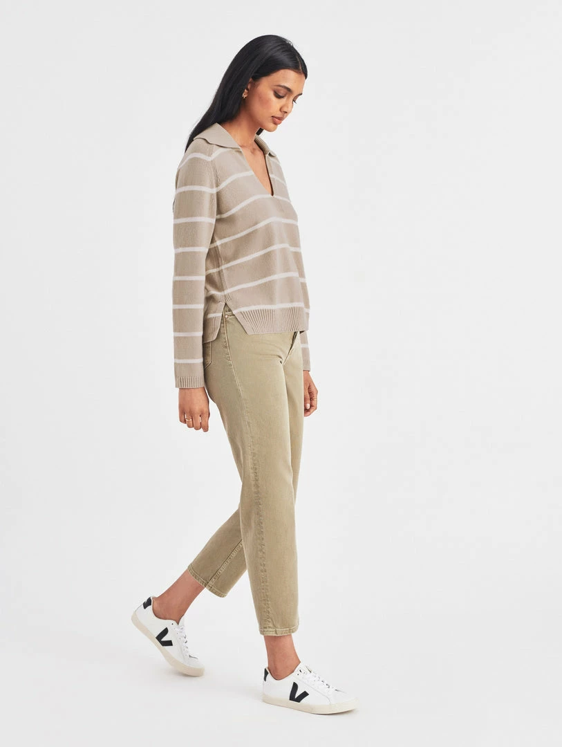 Top 10 โญ White + Warren Pattern Shop Cotton Long Sleeve Polo ๐ 4 White + Warren Pattern Shop Cotton Long Sleeve Polo