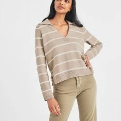 Top 10 โญ White + Warren Pattern Shop Cotton Long Sleeve Polo ๐ 11 White + Warren Pattern Shop Cotton Long Sleeve Polo