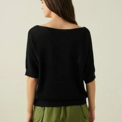 Top 10 🎉 White + Warren Vacation Wardrobe Linen Off Shoulder Tee ❤️ 5 White + Warren Vacation Wardrobe Linen Off Shoulder Tee