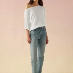 White + Warren Linen Off Shoulder Tee Best-Sellers