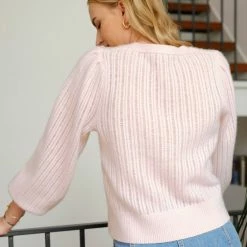 Outlet 💯 White + Warren Cashmere Blouson Sleeve Cardigan 🌟 11 White + Warren Cashmere Blouson Sleeve Cardigan