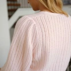 Outlet 💯 White + Warren Cashmere Blouson Sleeve Cardigan 🌟 10 White + Warren Cashmere Blouson Sleeve Cardigan