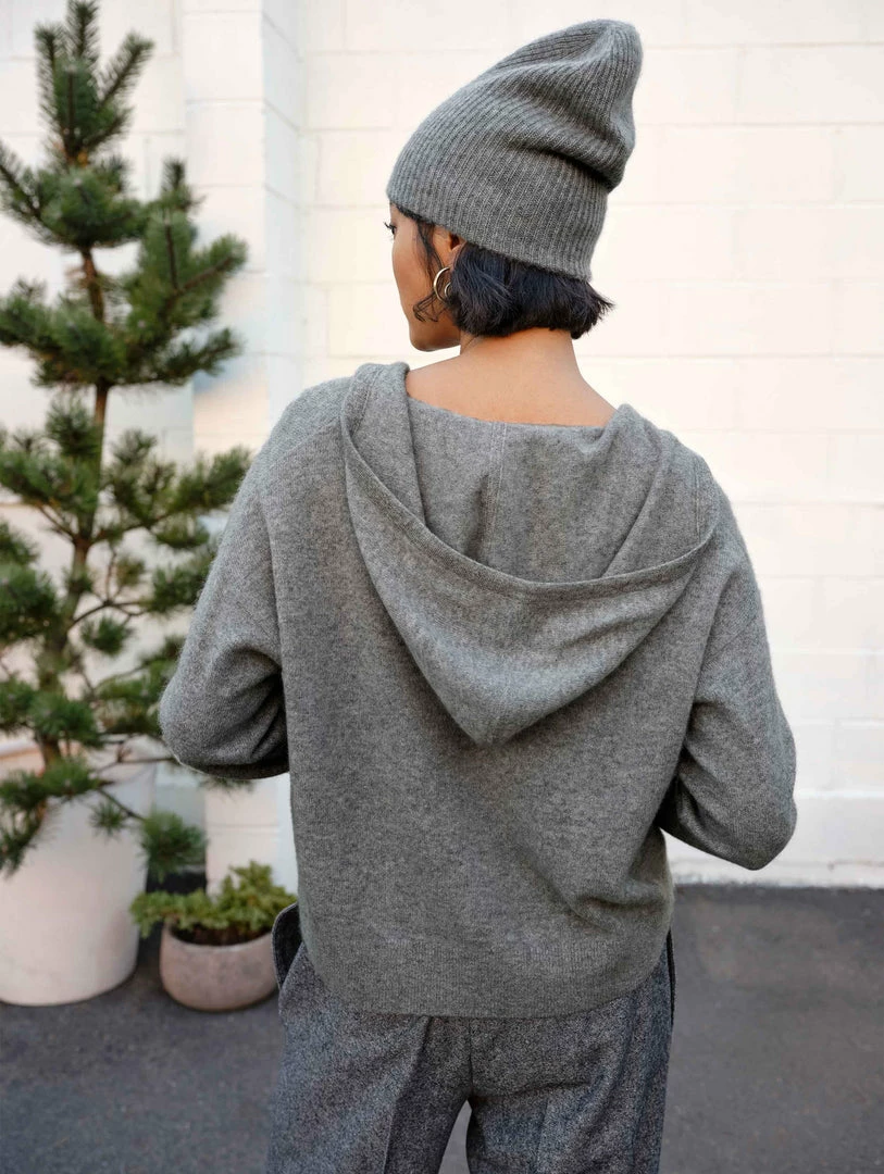 Promo 🎉 White + Warren Sweaters Cashmere Hoodie 👏 5 White + Warren Sweaters Cashmere Hoodie