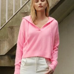 White + Warren Cashmere Hoodie