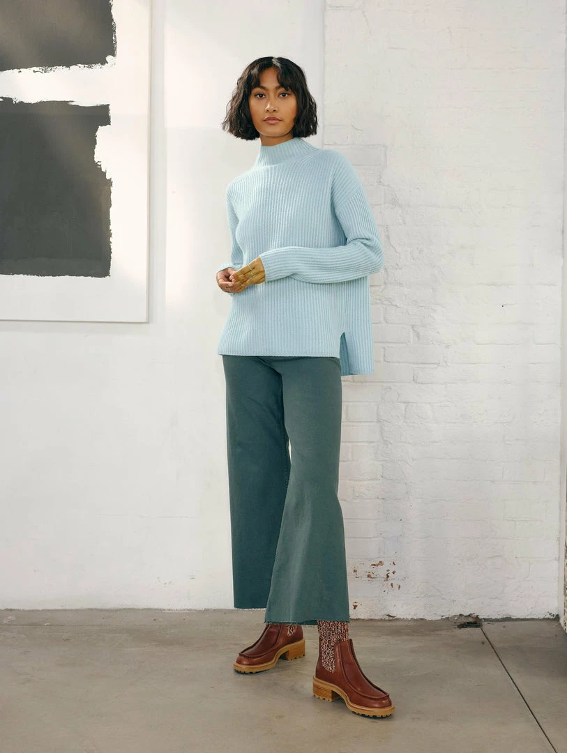 Best deal โจ White + Warren Recycled Cashmere Ribbed Standneck Almost Gone ๐ 2 White + Warren Recycled Cashmere Ribbed Standneck Almost Gone