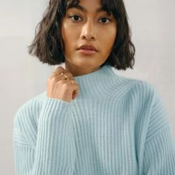 Best deal โจ White + Warren Recycled Cashmere Ribbed Standneck Almost Gone ๐ 7 White + Warren Recycled Cashmere Ribbed Standneck Almost Gone