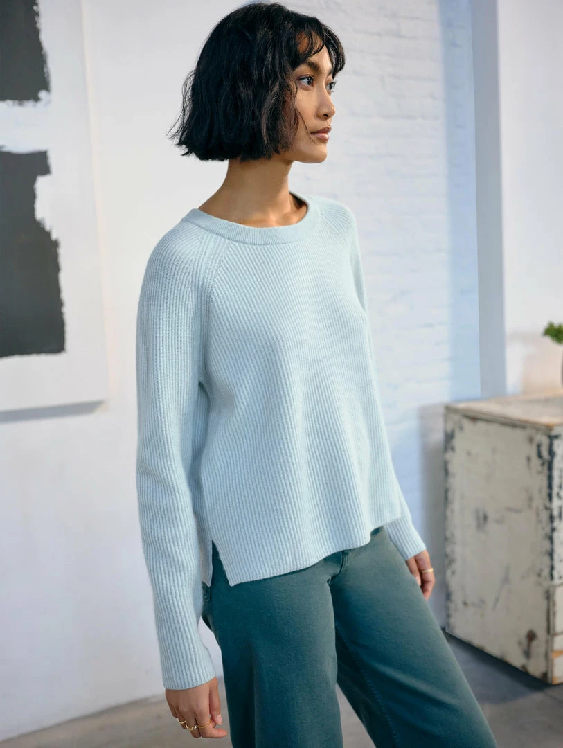 Cheap ๐ White + Warren Sweaters Recycled Cashmere Ribbed Crewneck ๐ 4 White + Warren Sweaters Recycled Cashmere Ribbed Crewneck