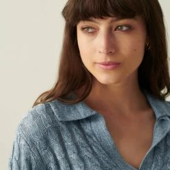 Flash Sale 🌟 White + Warren Linen Cable Polo Vacation Wardrobe 💯 7 White + Warren Linen Cable Polo Vacation Wardrobe