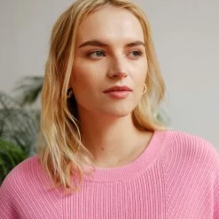 Cheap ✔️ White + Warren Cotton Multi Rib Easy Crewneck ⭐ 6 White + Warren Cotton Multi Rib Easy Crewneck