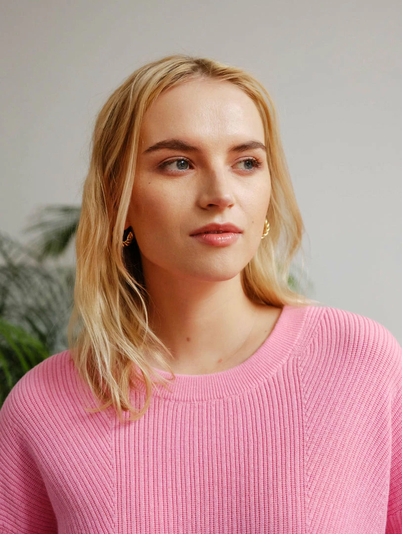 Cheap ✔️ White + Warren Cotton Multi Rib Easy Crewneck ⭐ 3 White + Warren Cotton Multi Rib Easy Crewneck