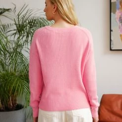 Cheap ✔️ White + Warren Cotton Multi Rib Easy Crewneck ⭐ 7 White + Warren Cotton Multi Rib Easy Crewneck