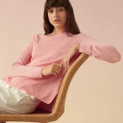 Best deal 🔥 White + Warren Vacation Wardrobe Linen Easy Crewneck 🥰 7 White + Warren Vacation Wardrobe Linen Easy Crewneck