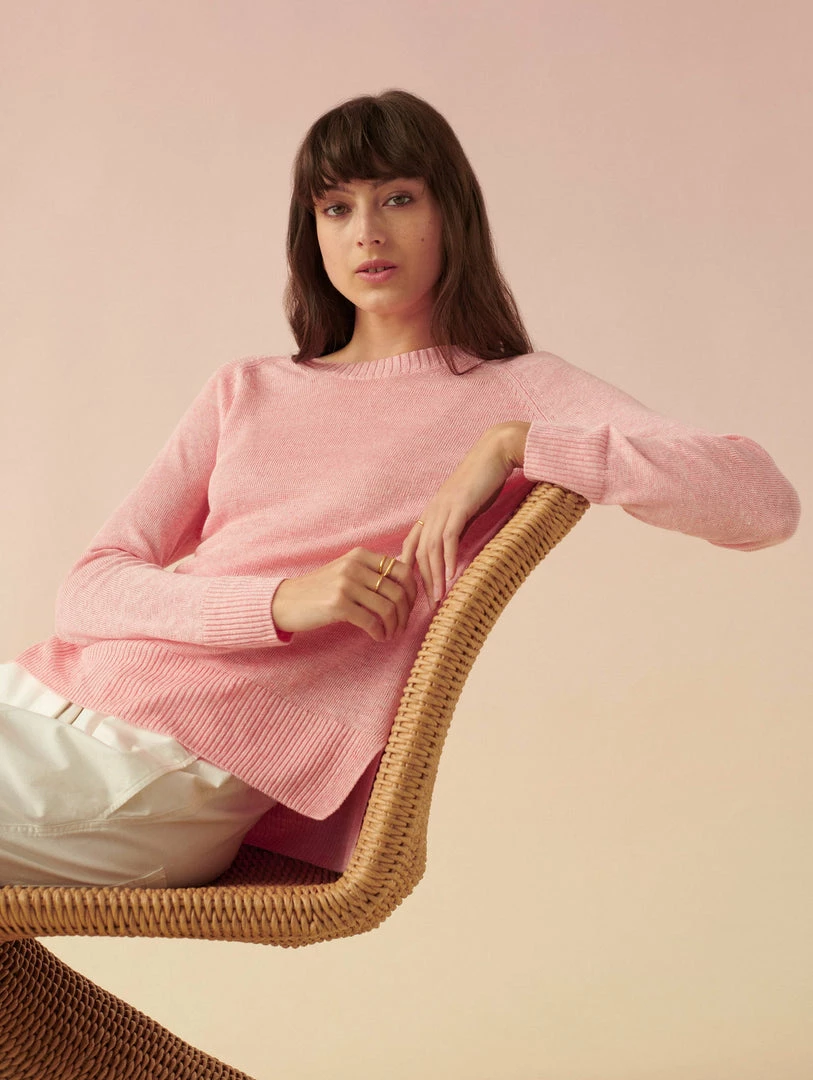 Best deal 🔥 White + Warren Vacation Wardrobe Linen Easy Crewneck 🥰 3 White + Warren Vacation Wardrobe Linen Easy Crewneck