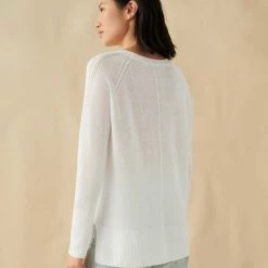 Best reviews of ๐ White + Warren Linen Easy Crewneck ๐ฅฐ 7 White + Warren Linen Easy Crewneck