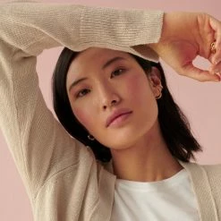 New 👍 White + Warren Vacation Wardrobe Linen Long Open Cardigan 👍 11 White + Warren Vacation Wardrobe Linen Long Open Cardigan