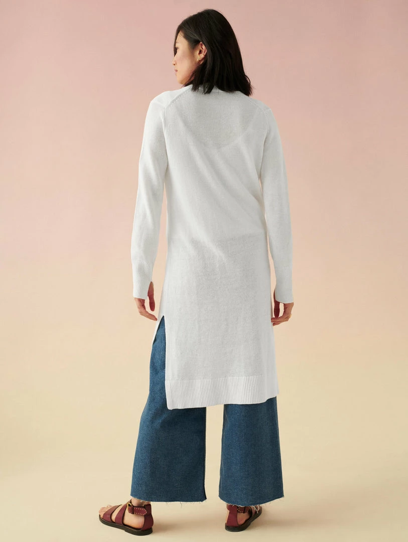 Promo ๐ฅฐ White + Warren Linen Long Open Cardigan ๐ 4 White + Warren Linen Long Open Cardigan