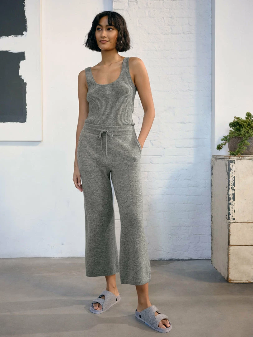 Cheapest ⌛ White + Warren Cashmere Ribbed Tank Tops + Tees 🛒 2 White + Warren Cashmere Ribbed Tank Tops + Tees