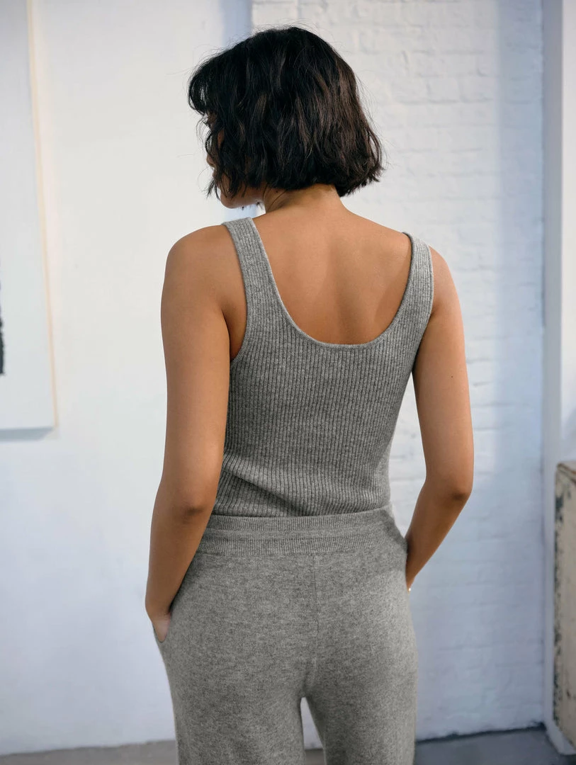 Cheapest ⌛ White + Warren Cashmere Ribbed Tank Tops + Tees 🛒 4 White + Warren Cashmere Ribbed Tank Tops + Tees