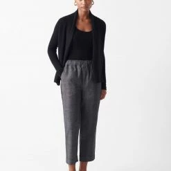 White + Warren Almost Gone Cashmere Ribbed Tank