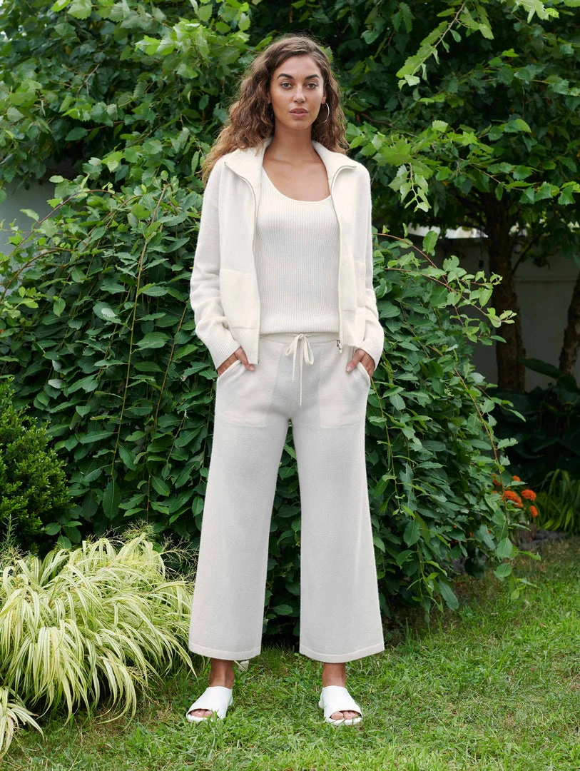 Flash Sale 😀 White + Warren Cashmere Ribbed Tank Tops + Tees 👍 4 White + Warren Cashmere Ribbed Tank Tops + Tees