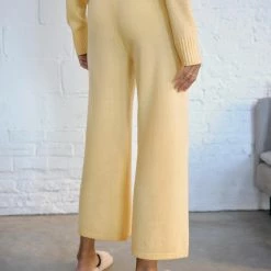 Hot Sale 🎁 White + Warren Cashmere Cropped Wide Leg Pant Pants + Shorts 👍 8 White + Warren Cashmere Cropped Wide Leg Pant Pants + Shorts