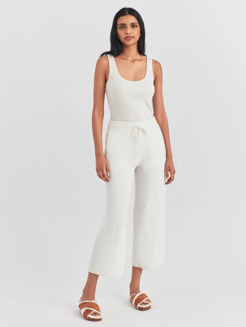 Buy 😉 White + Warren Cashmere Cropped Wide Leg Pant 👍 3 White + Warren Cashmere Cropped Wide Leg Pant
