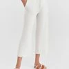 White + Warren Cashmere Cropped Wide Leg Pant