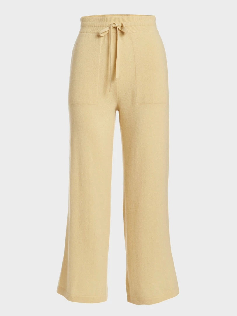 Hot Sale 🎁 White + Warren Cashmere Cropped Wide Leg Pant Pants + Shorts 👍 5 White + Warren Cashmere Cropped Wide Leg Pant Pants + Shorts