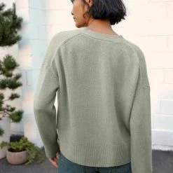 New ✨ White + Warren Cardigans Cashmere Cropped V Neck Cardigan ⌛ 10 White + Warren Cardigans Cashmere Cropped V Neck Cardigan