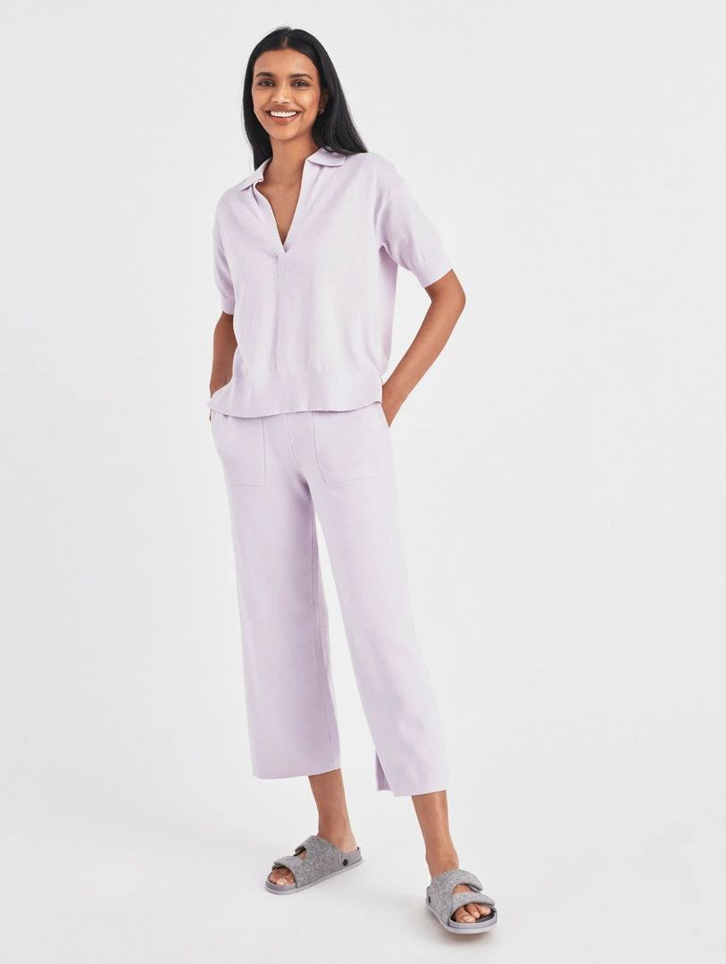 Deals β White + Warren Cotton Cashmere Polo Top Sweaters 𧨠2 White + Warren Cotton Cashmere Polo Top Sweaters