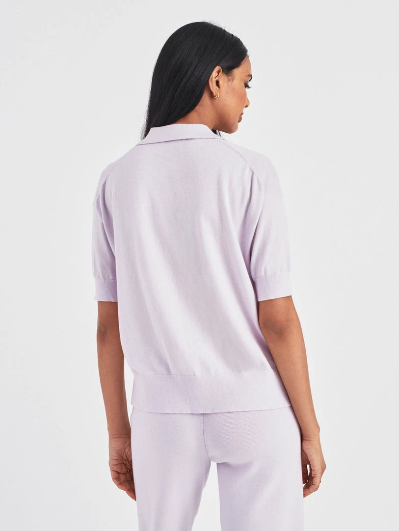 Deals β White + Warren Cotton Cashmere Polo Top Sweaters 𧨠3 White + Warren Cotton Cashmere Polo Top Sweaters