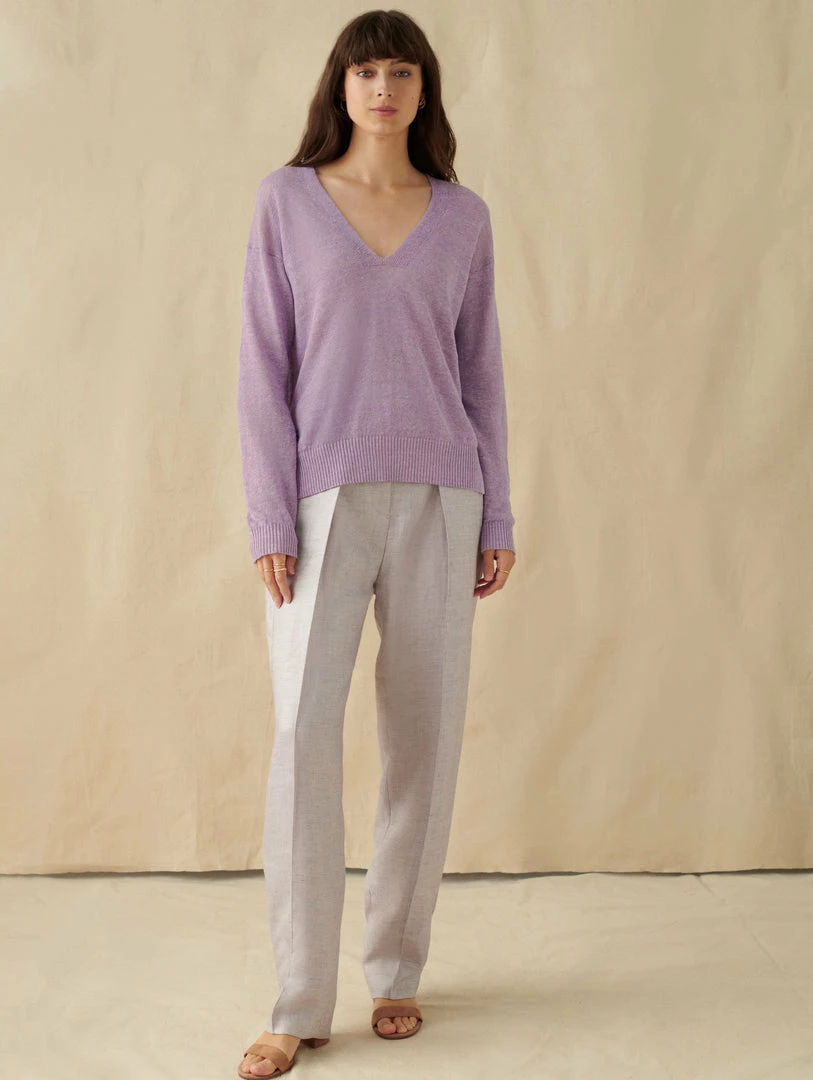 New π White + Warren Linen Easy V Neck Vacation Wardrobe π 2 White + Warren Linen Easy V Neck Vacation Wardrobe