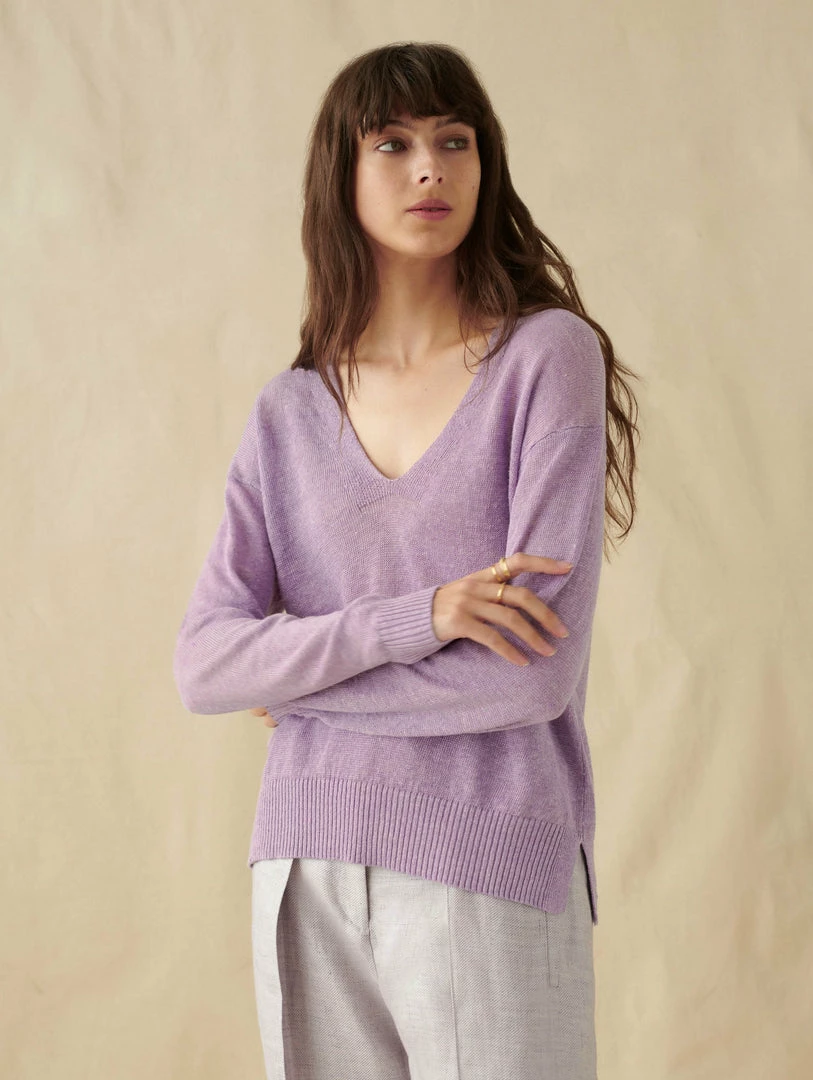 New π White + Warren Linen Easy V Neck Vacation Wardrobe π 1 White + Warren Linen Easy V Neck Vacation Wardrobe