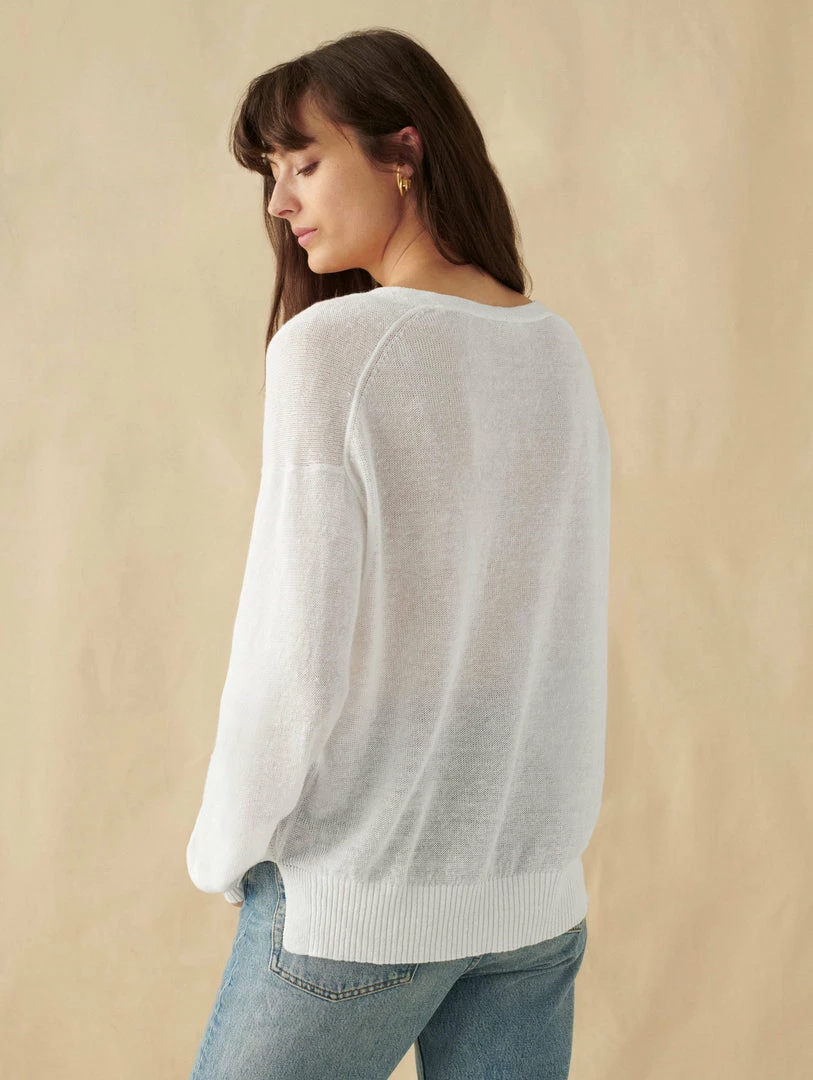 Discount ⌛ White + Warren Linen Easy V Neck Best-Sellers 🛒 5 White + Warren Linen Easy V Neck Best-Sellers