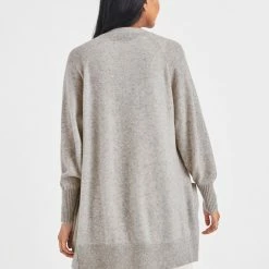 Hot Sale 😀 White + Warren Cashmere Patch Pocket Open Cardigan Cardigans 🎁 6 White + Warren Cashmere Patch Pocket Open Cardigan Cardigans