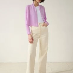 White + Warren Essential Cashmere Cropped Trapeze Summer Staples