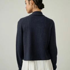 White + Warren Color Shop Essential Cashmere Cropped Trapeze