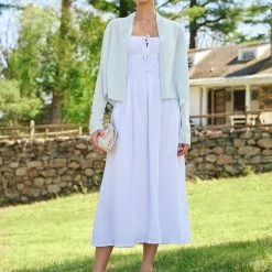 White + Warren Essential Cashmere Cropped Trapeze