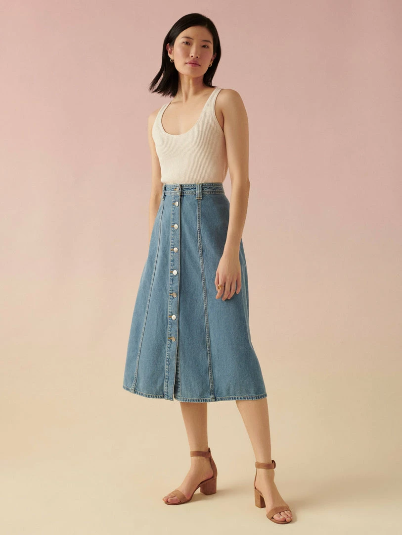 Deals ✨ White + Warren Vacation Wardrobe Linen Blend Ribbed Tank ✨ 1 White + Warren Vacation Wardrobe Linen Blend Ribbed Tank