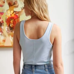 White + Warren Tops + Tees Cotton Modal Tank Top