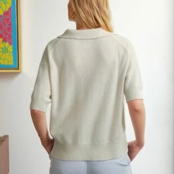 Best reviews of ๐ White + Warren Sweaters Cashmere Polo Top ๐งจ 5 White + Warren Sweaters Cashmere Polo Top