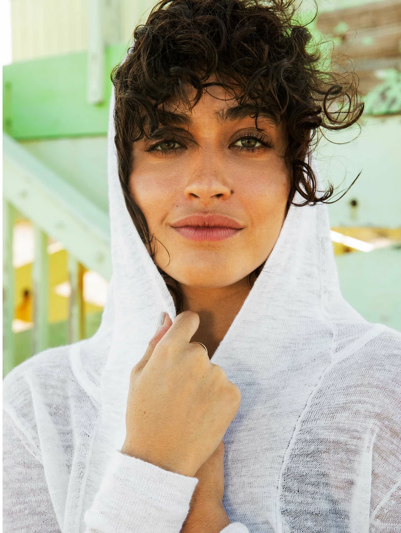 Top 10 🔔 White + Warren Vacation Wardrobe Linen Slub Long Hooded Cardigan 🥰 6 White + Warren Vacation Wardrobe Linen Slub Long Hooded Cardigan