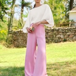 White + Warren Celebration Shop Cashmere Draped Top