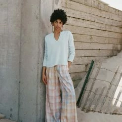 Cheapest ⭐ White + Warren Cashmere Split Neck Pullover ❤️ 7 White + Warren Cashmere Split Neck Pullover